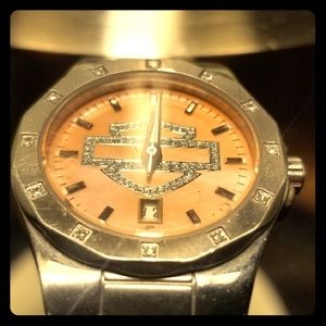 Authentic Bulova womens Harley Davidson watch